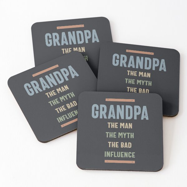 Item preview, Grandpa The Myth The Bad Influence | Fathers Day and Grandparents Day Gift designed and sold by cidolopez.