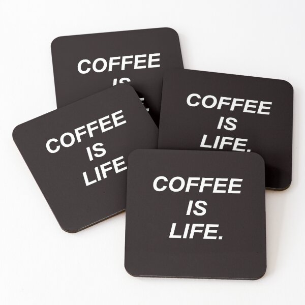 Item preview, Coffee Is Life designed and sold by BusyMonkeys.