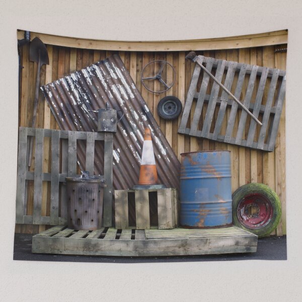 Item preview, Ghost Town Barn Front  designed and sold by BritishYank.
