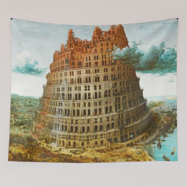 Item preview, The Tower of Babel, Bible - book of Genesis. (the litle) designed and sold by The Great  Art.