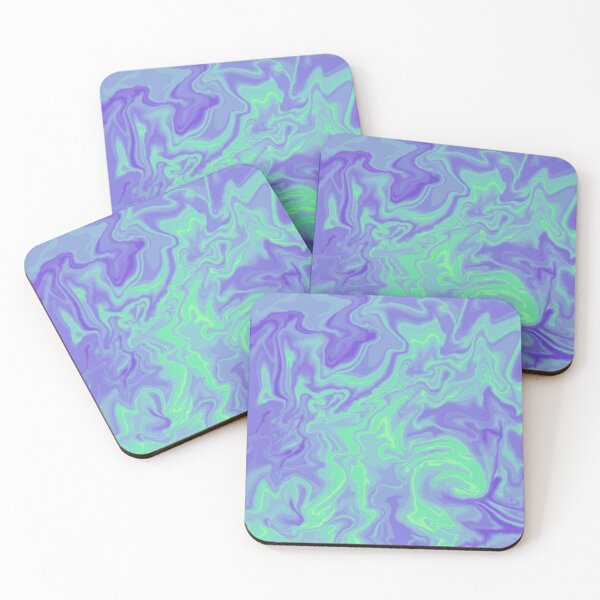 Item preview, Watermarble neon pattern  designed and sold by Clara  Memmoli.