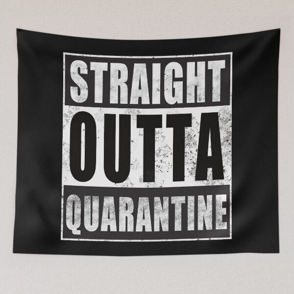 Item preview, Straight outta quarantine 2020 designed and sold by The Parallel X.