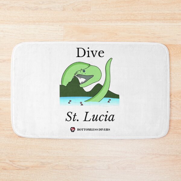 Item preview, Dive St. Lucia Moray Eel with Black Font designed and sold by BottomlessDiver.