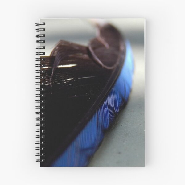 Item preview, Blue and Black Feather designed and sold by Sandra  Aguirre.