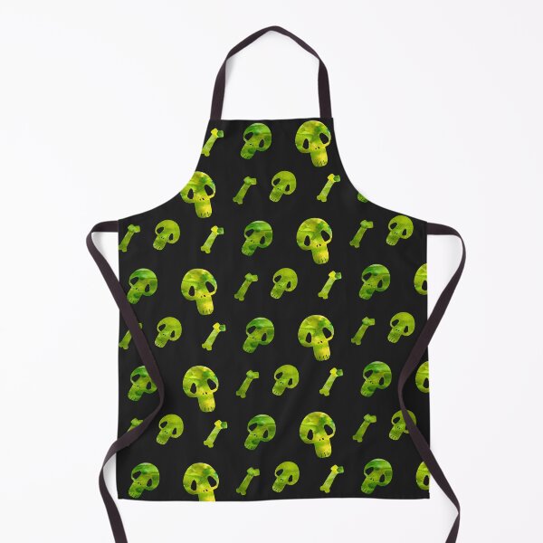 Item preview, Toxic green skulls designed and sold by MyYellowBird.