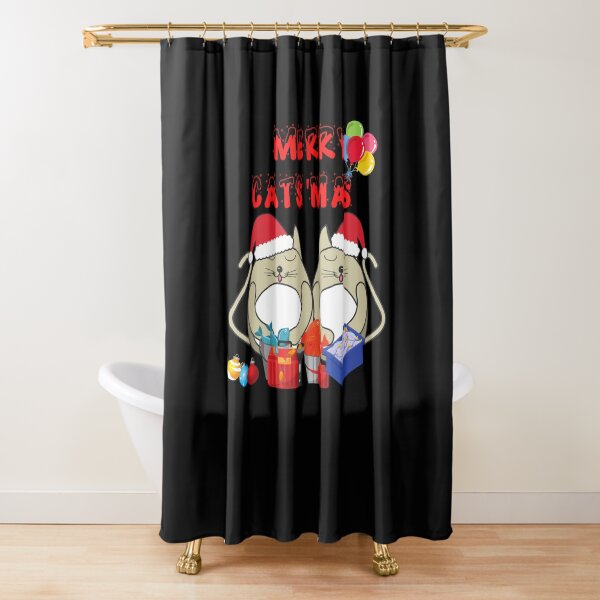 Item preview, Merry Cats'Mas Christmas for Cats Lover designed and sold by Chic Threads Shop.
