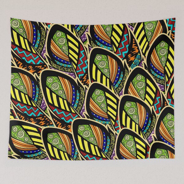 Item preview, Tribal Boho Indian Feathers designed and sold by Vector Scout Lab.