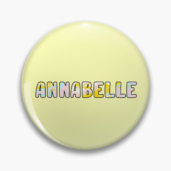 Artikelvorschau, Annabelle Custom Name entworfen und verkauft von EuropaPrints.