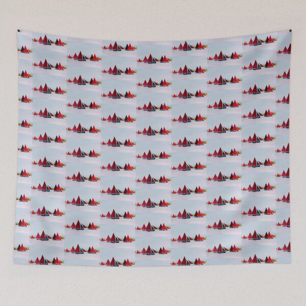 Item preview, A Flotilla of Galway Hooker Boats designed and sold by Johanna O Malley.
