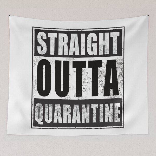 Item preview, Straight outta quarantine 2020 designed and sold by The Parallel X.