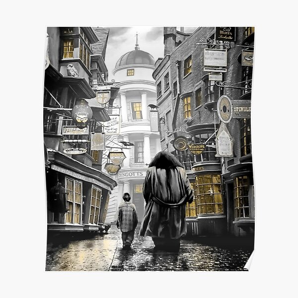 diagon alley harry Poster
