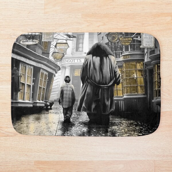 diagon alley harry Bath Mat