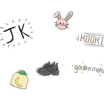 Vorschaubild zum Design Jungkook Aufkleber von Cherry Coco