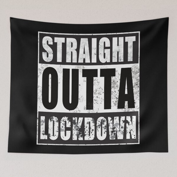 Item preview, Straight outta lockdown quarantine 2020 designed and sold by The Parallel X.