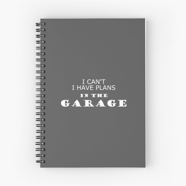 Item preview, I can't I have plans in the garage designed and sold by CarlaEggsDesign.