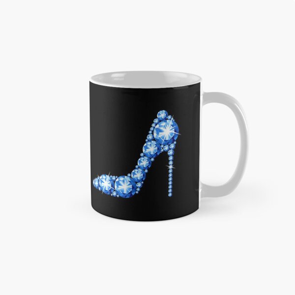 Artikelvorschau, High Heel Schuh, Blue Diamond, Strass glamouröser Schuh entworfen und verkauft von iclipart.