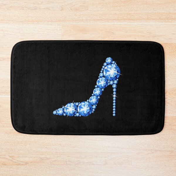 Artikelvorschau, High Heel Schuh, Blue Diamond, Strass glamouröser Schuh entworfen und verkauft von iclipart.