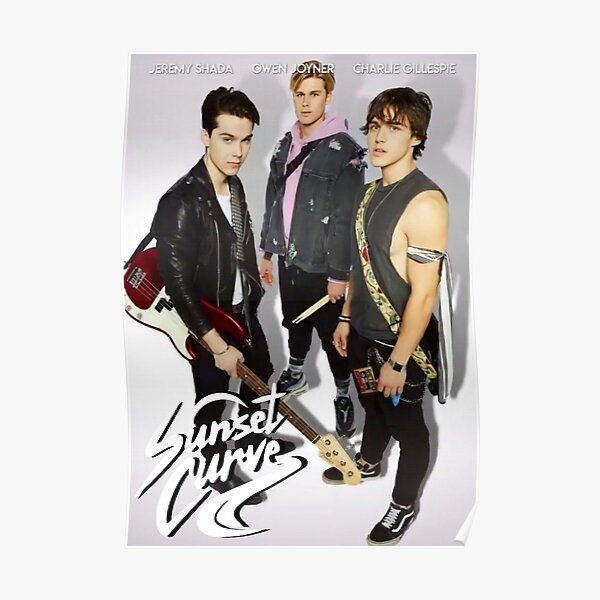 Sunset Curve poster Poster