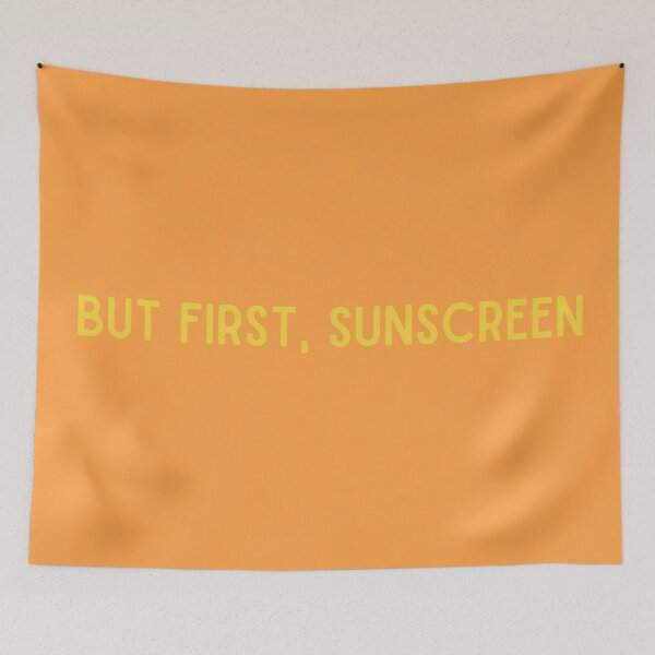 Item preview,  But First, Sunscreen designed and sold by SpicyCherrys.