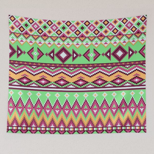 Item preview, Mayan Aztec Indian Tribal Ethnic Pattern designed and sold by Vector Scout Lab.