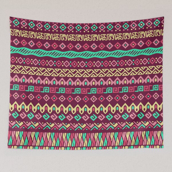 Item preview, Mayan Aztec Indian Tribal Ethnic Pattern designed and sold by Vector Scout Lab.