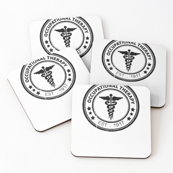 Item preview, occupational therapy vintage retro stamp designed and sold by majidkacm.
