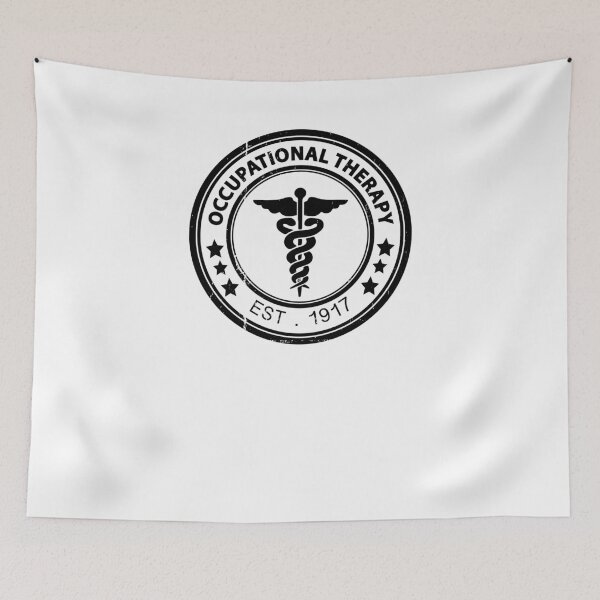 Item preview, occupational therapy vintage retro stamp designed and sold by majidkacm.