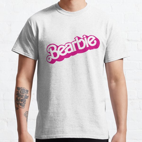 Logotipo divertido del oso gay "Bearbie" Camiseta clásica