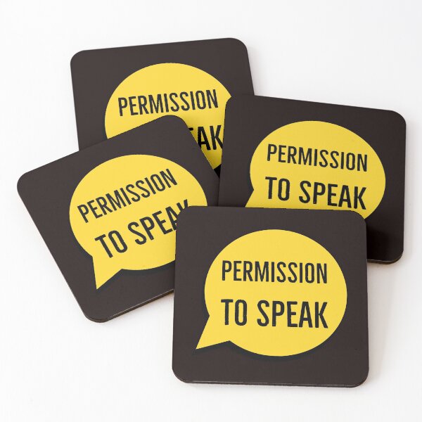 Item preview, Permission To Speak designed and sold by stevenwoodcock.