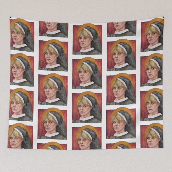 Item preview, Lily Rabe as Sister Mary Eunice designed and sold by weathercolor.