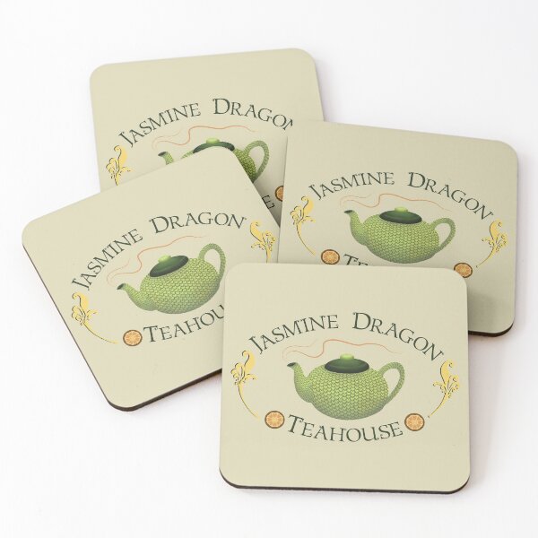 Item preview, Jasmine Dragon Teahouse Original Artwork designed and sold by Jessica Carey.
