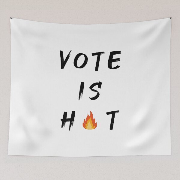 Item preview, VOTE IS HOT designed and sold by MJLdesigns.