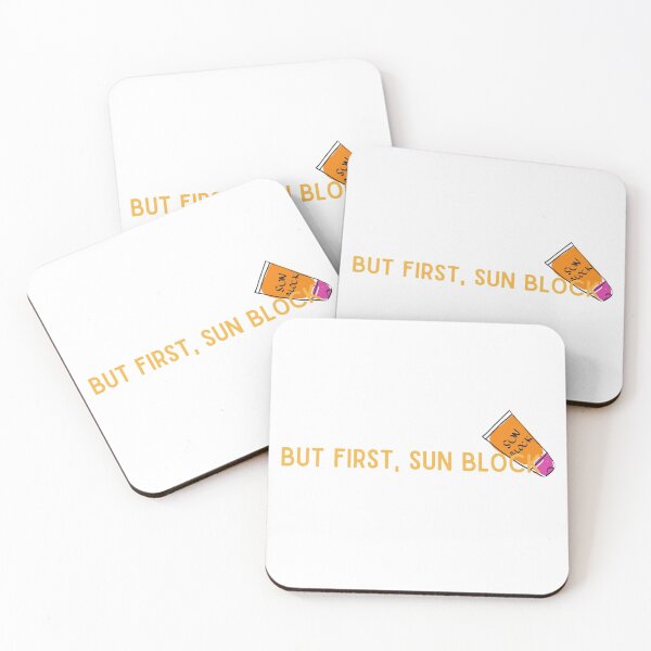 Item preview,  But First, Sun block designed and sold by SpicyCherrys.