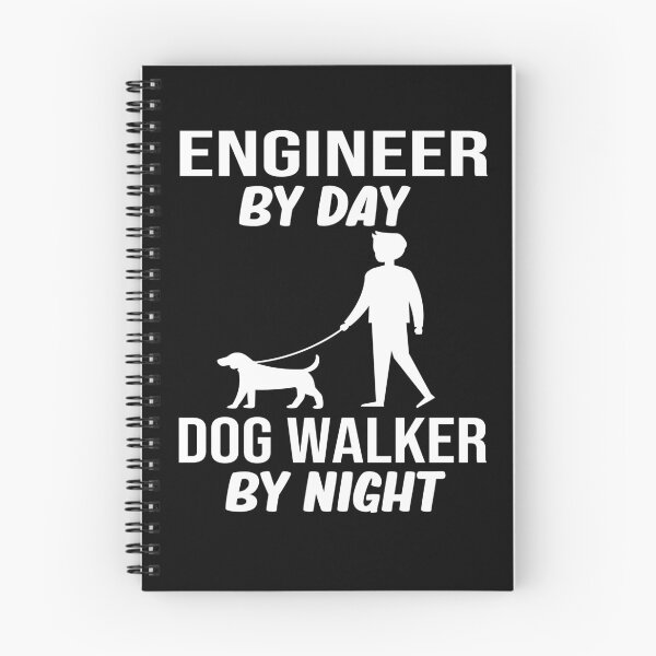 Item preview, engineer by day dog walker by night gift designed and sold by alaechamlal.