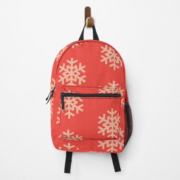 Item preview, Snowflake in red Winter holidays mood designed and sold by chillstudio.