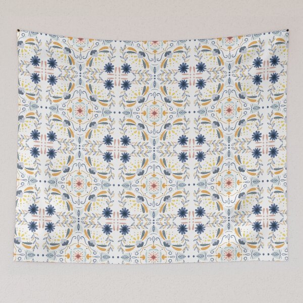 Item preview, Bohemian Floral Pattern  designed and sold by allexieee.