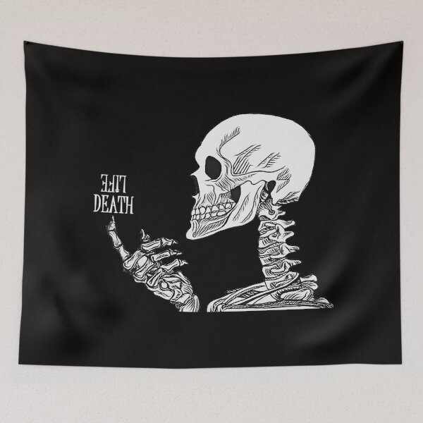 Item preview, Life Death Skeleton (bigger version) designed and sold by skeletonshirts.