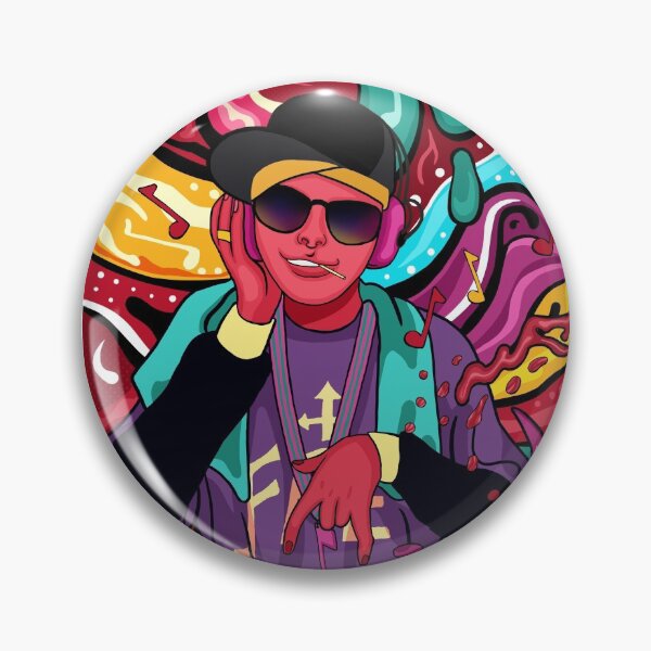 Item preview, Hip hop cool guy cute design, funky colours  designed and sold by Virgos Gallery.