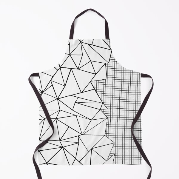 Item preview, Abstract Outline Grid New White designed and sold by ProjectM.