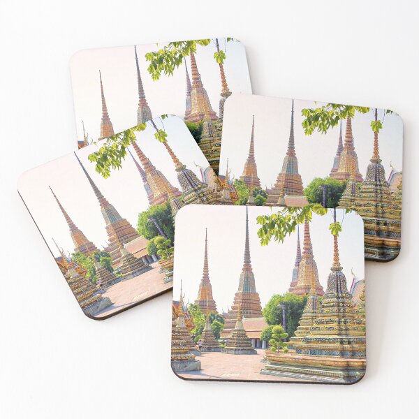 Item preview, Amazing stupas in Bangkok's Grand Palace  designed and sold by JBlaisDesign.