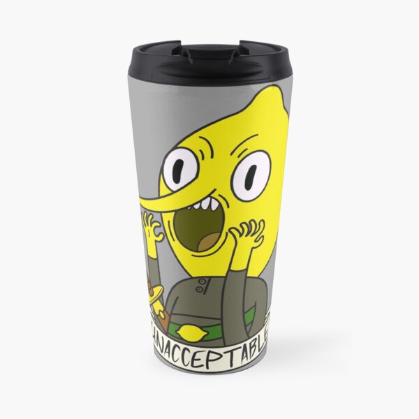 Lemongrab Travel Mug