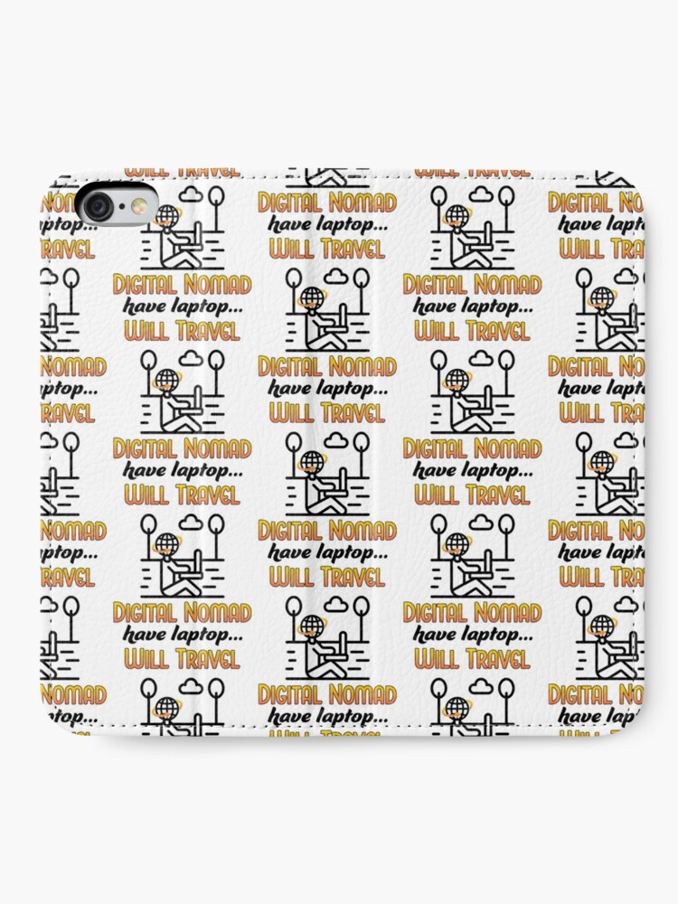 Alternate view of Digital Nomad. iPhone Wallet