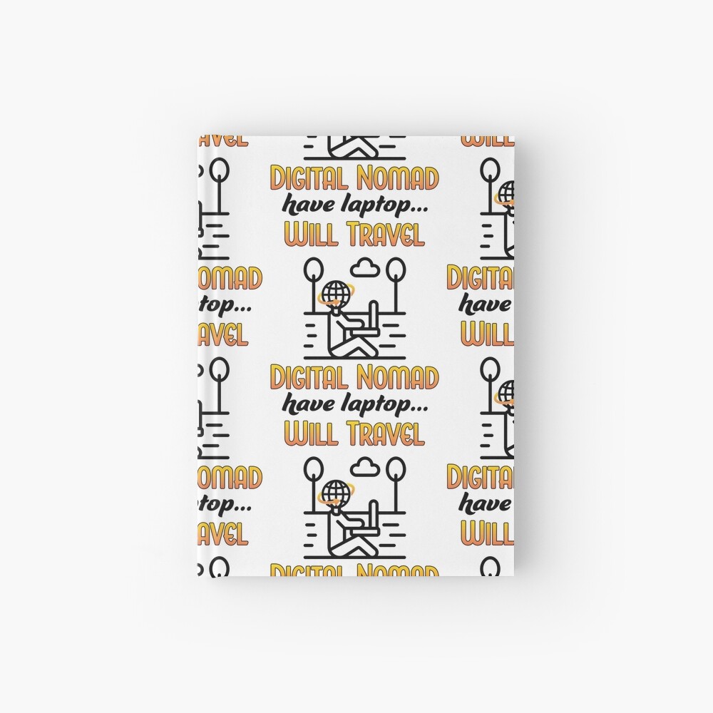 Digital Nomad. Hardcover Journal