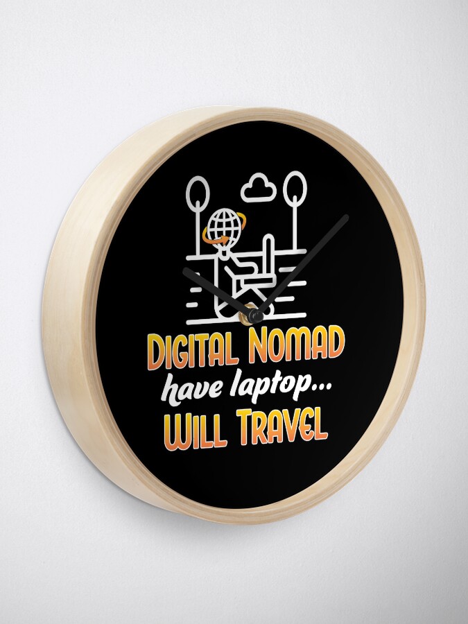 Alternate view of Digital Nomad. Clock