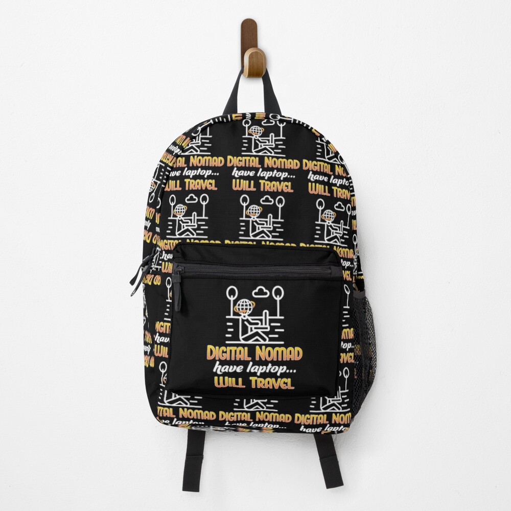 Digital Nomad. Backpack