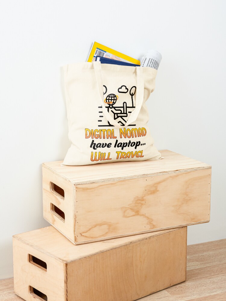 Alternate view of Digital Nomad. Tote Bag