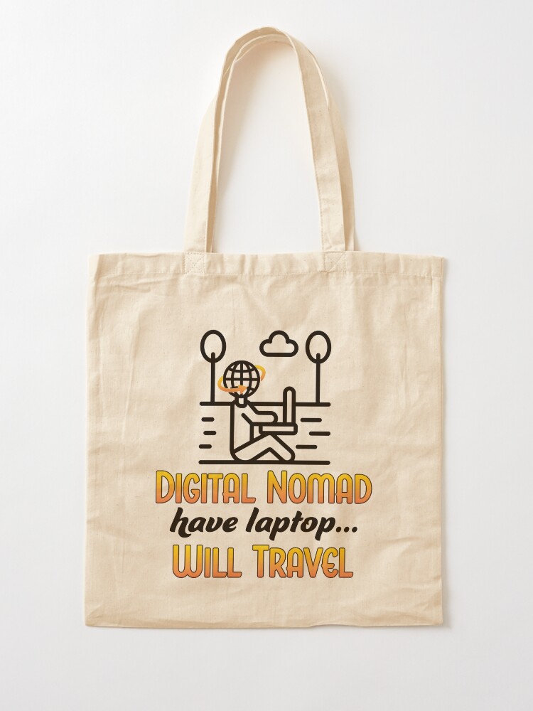 Alternate view of Digital Nomad. Tote Bag