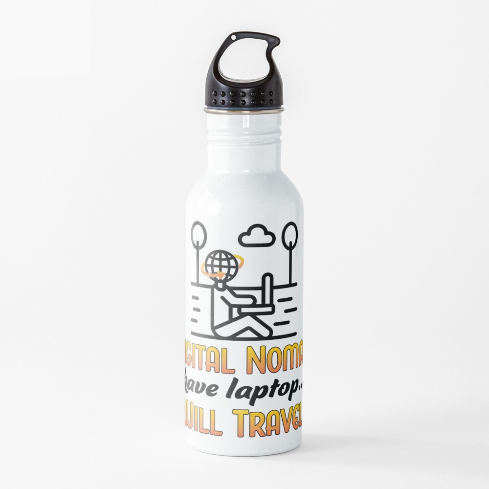Digital Nomad. Water Bottle