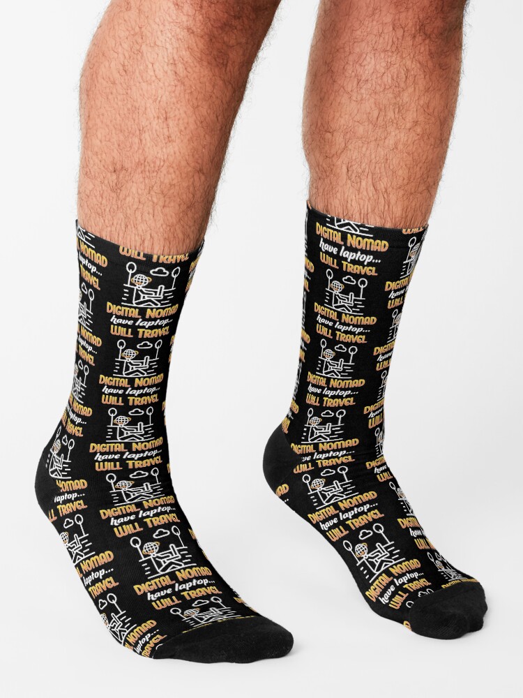 Alternate view of Digital Nomad. Socks
