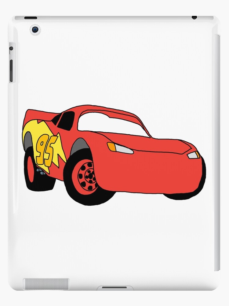 Lightning McQueen Cars iPad Case Skin